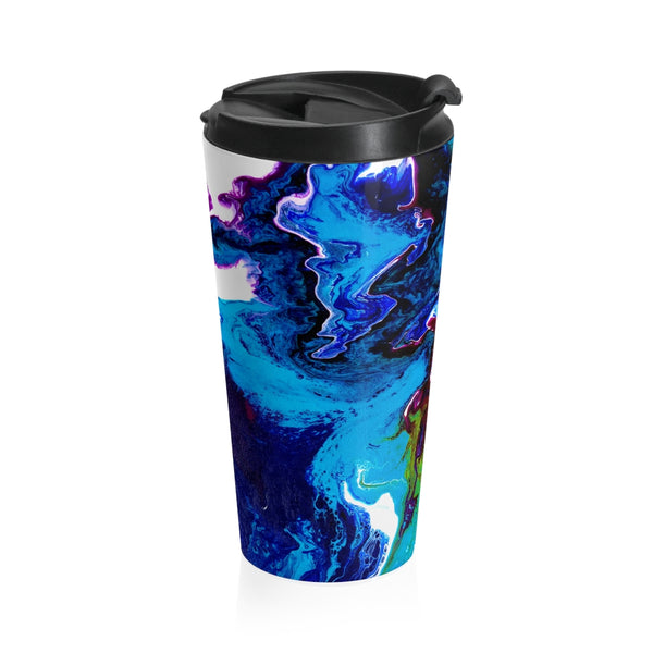 Stainless Steel Travel Mug - Celestial Mirage