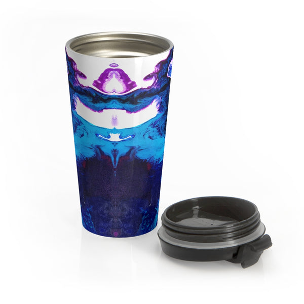 Stainless Steel Travel Mug - Celestial Mirage