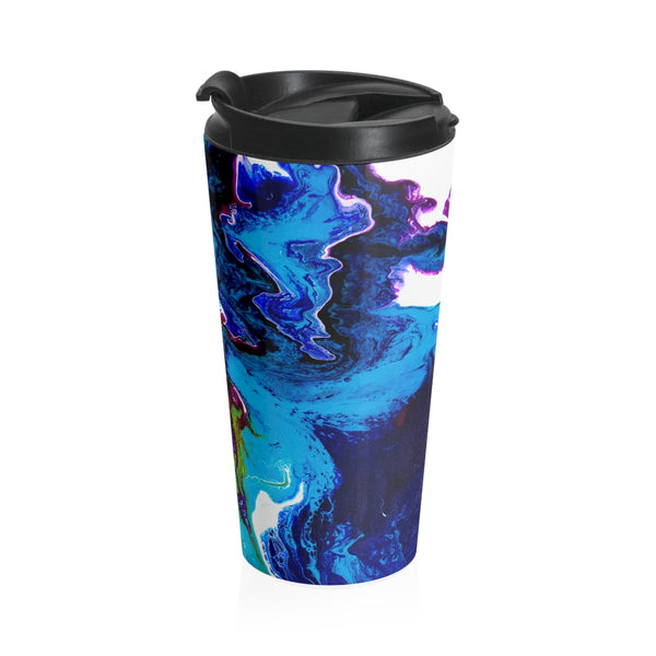 Stainless Steel Travel Mug - Celestial Mirage