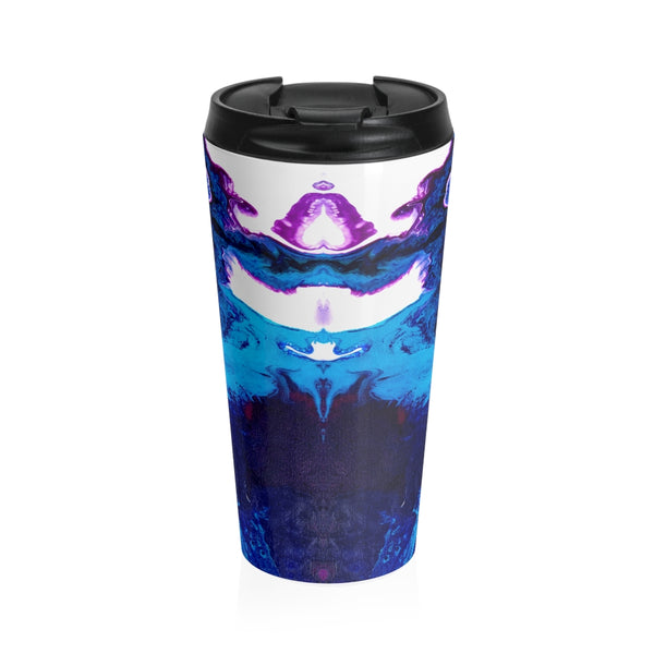 Stainless Steel Travel Mug - Celestial Mirage