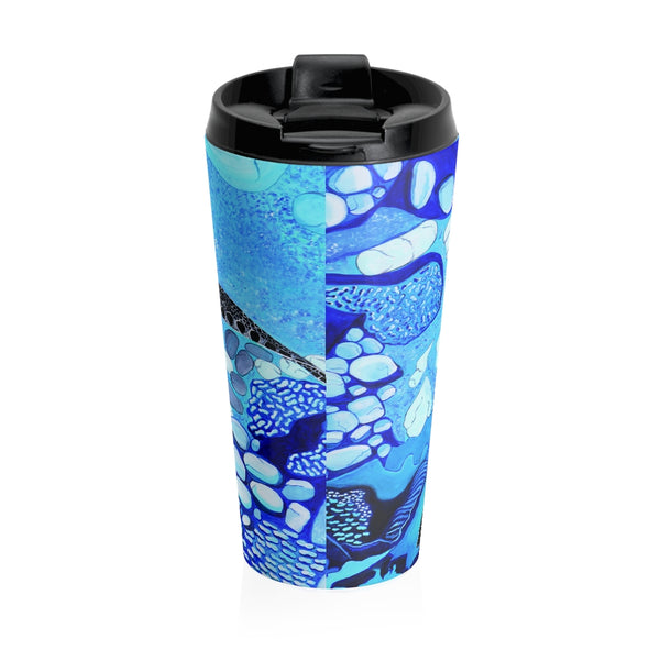 Stainless Steel Travel Mug - Turtle's Journey