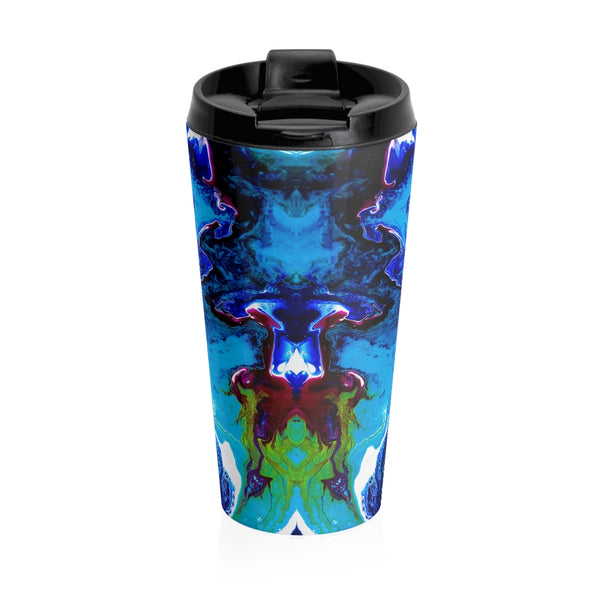 Stainless Steel Travel Mug - Celestial Mirage