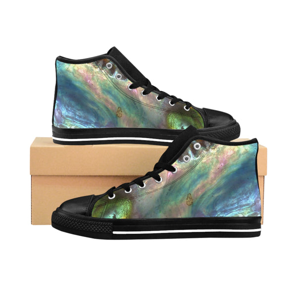 Women's High-top Sneakers - Paua Dream