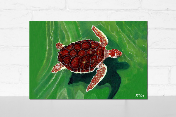 “Spirit Flame Over Emerald Waters" - Michella Creative