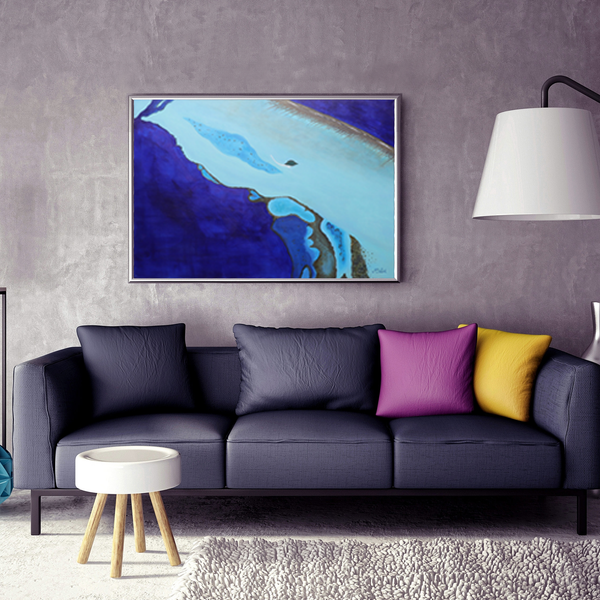 MALDIVES SERIES - "Deep Blue Sea" - Artinzene