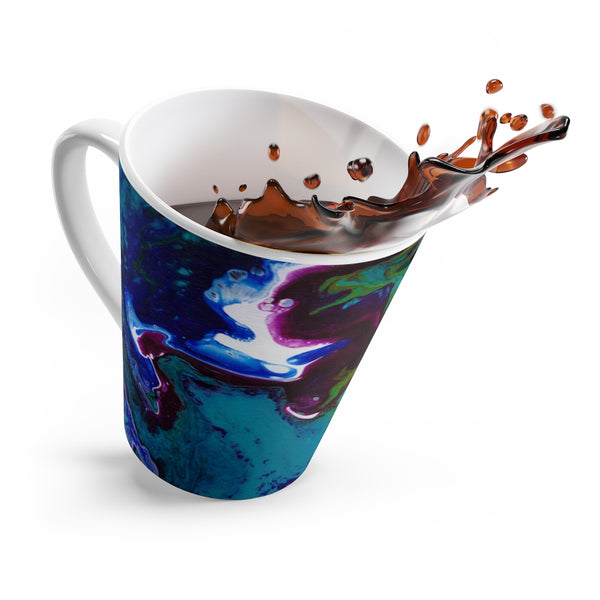 Latte mug - Cosmic Currents