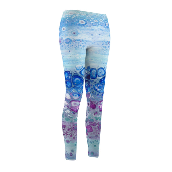 Yoga Pants - Oceanic Flow 