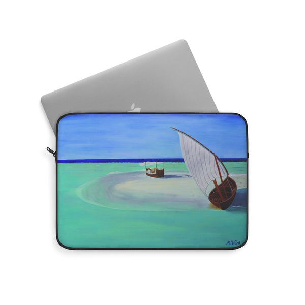 Laptop Sleeve - Sailing Away - Artinzene