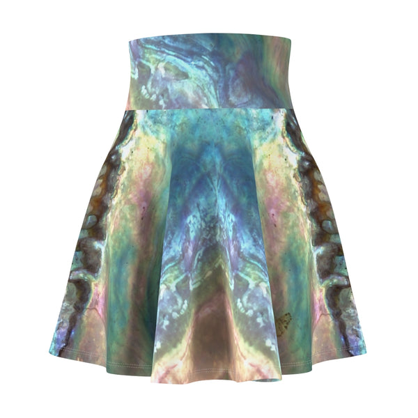 Women's Skater Skirt - Paua Dream - Artinzene