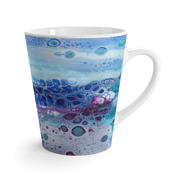 Latte mug - Oceanic Bloom