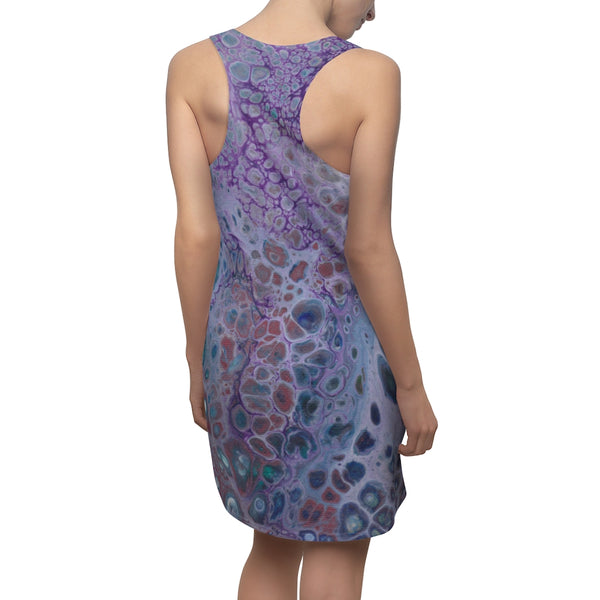 Women's Racerback Dress - Saturn - Artinzene