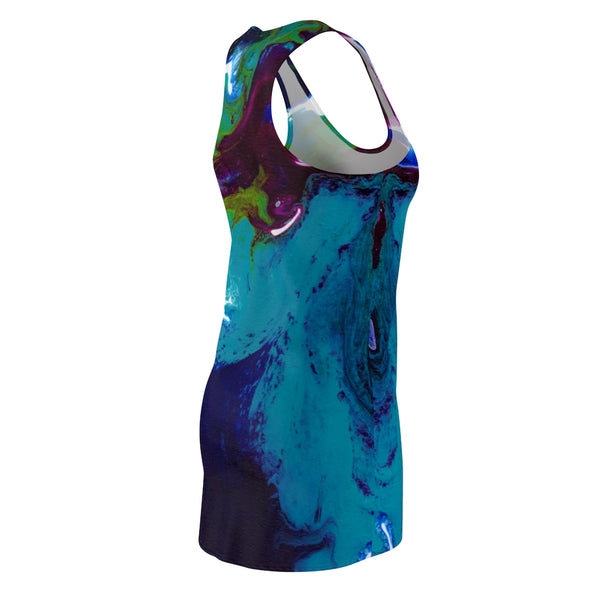 Racerback Dress - Cosmic Wave 