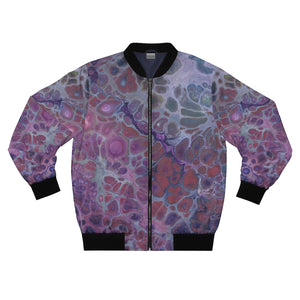 Ztylish Women's AOP Bomber Jacket - Saturn - Artinzene