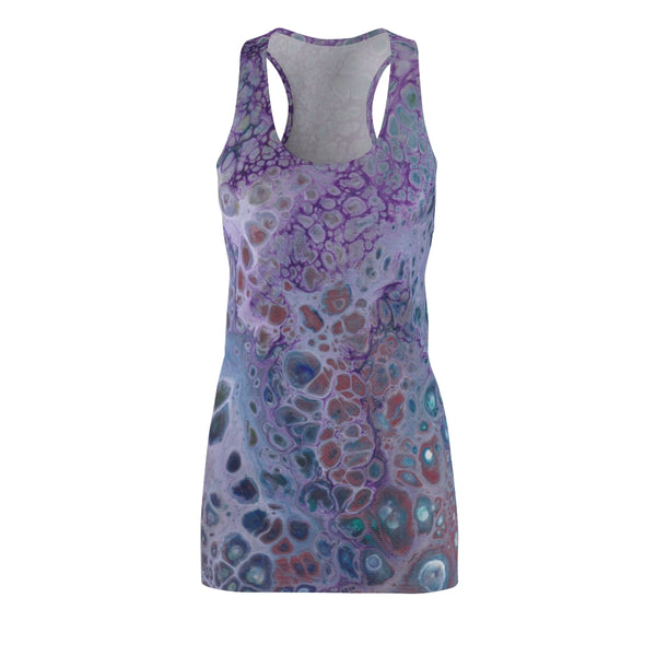 Women's Racerback Dress - Saturn - Artinzene