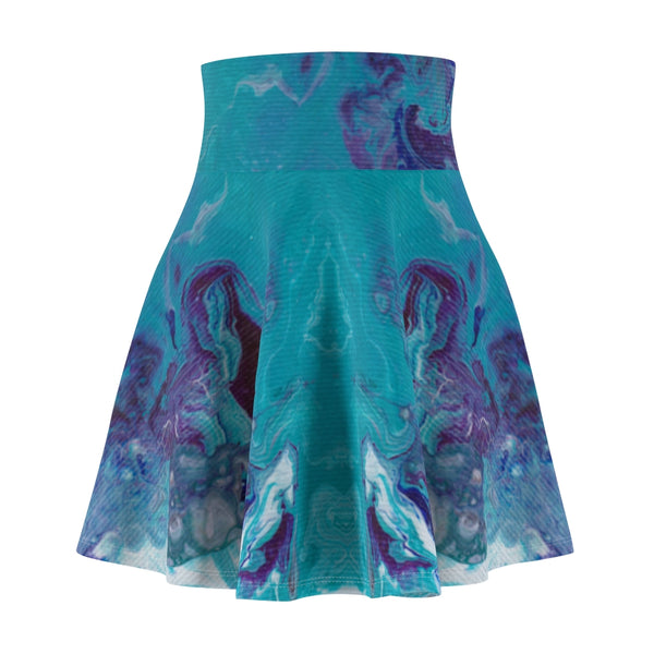 Women's Skater Skirt - Misty River - Artinzene