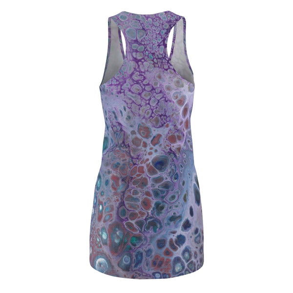 Women's Racerback Dress - Saturn - Artinzene