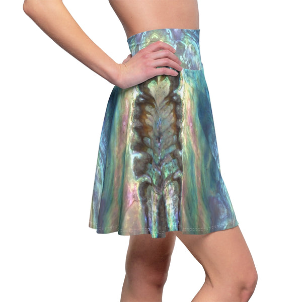 Women's Skater Skirt - Paua Dream - Artinzene