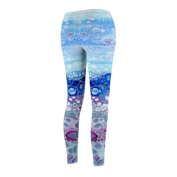 Yoga Pants - Oceanic Flow 