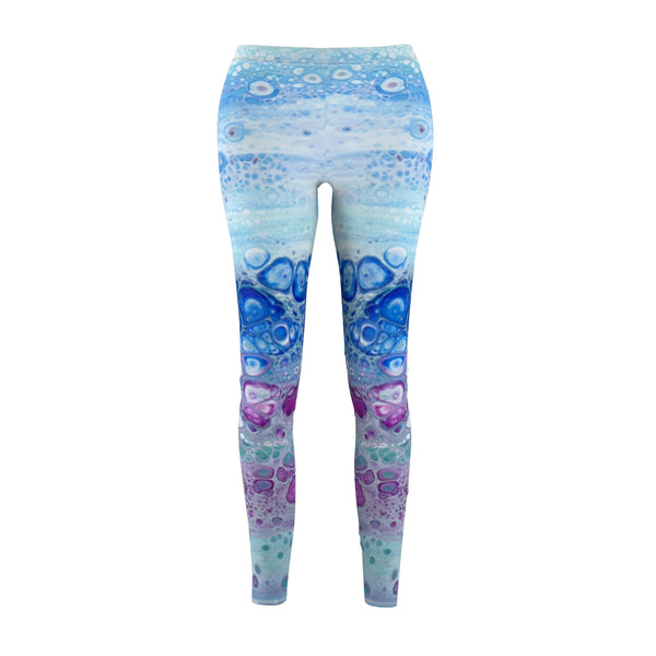 Yoga Pants - Oceanic Flow 