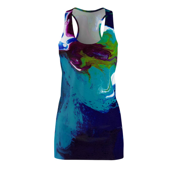 Racerback Dress - Cosmic Wave 