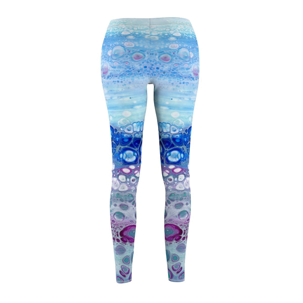 Yoga Pants - Oceanic Flow 