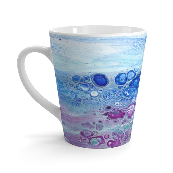 Latte mug - Oceanic Bloom