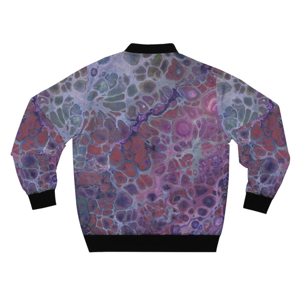 Ztylish Women's AOP Bomber Jacket - Saturn - Artinzene