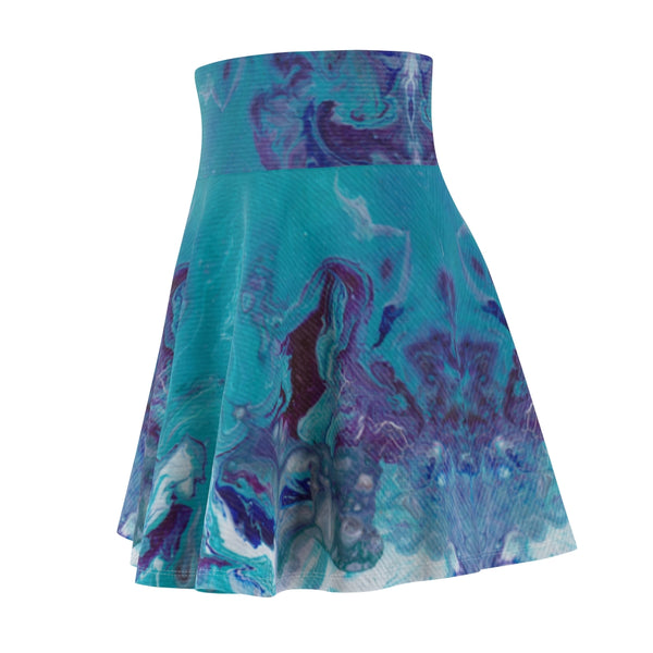 Women's Skater Skirt - Misty River - Artinzene