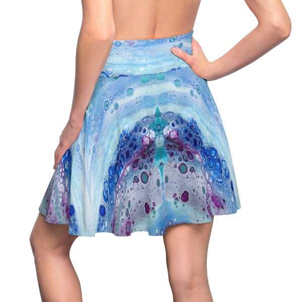 Women's Skater Skirt - Milky Way - Artinzene