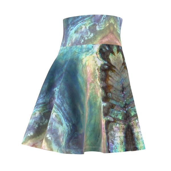 Women's Skater Skirt - Paua Dream - Artinzene